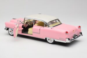 Cadillac Fleetwood Elvis Presley Rose MRC 1:18 LIC1000 Métal — image 5 sur 8