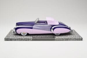 Cadillac Series 62 Cabriolet Rose Minichamps 1:18 107148460 Métal