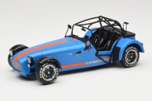 Caterham Seven Bleu Solido 1:18 S1801802 Métal