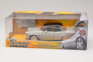 Chevrolet Bel Air Chrome Silver Jada 1:24 253745013 Métal