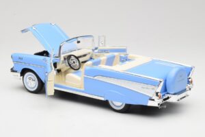 Chevrolet Bel Air Cabriolet Bleu Road Signature 1:18 55/1/0863 Métal — image 5 sur 8