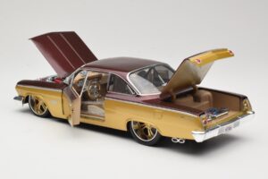 Chevrolet Bel Air Or & Marron Maisto 1:18 31064 Métal — image 5 sur 8