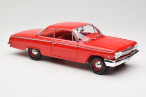 Chevrolet Bel Air Rouge Maisto 1:18 31641 Métal — image 6 sur 8