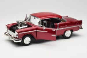 Chevrolet Bel Air Rouge Motormax 1:18 73100TC-M1 Métal — image 2 sur 8