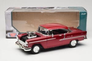 Chevrolet Bel Air Rouge Motormax 1:18 73100TC-M1 Métal — image 8 sur 8