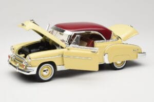 Chevrolet Bel Air Jaune & Rouge Motormax 1:18 73111 Métal — image 2 sur 8