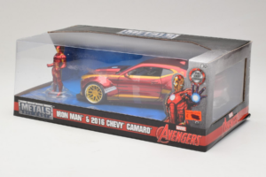 Chevrolet Camaro Iron Man Avec Figurine Metals Diecast 1:24 99724 Métal — image 3 sur 3