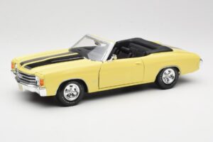 Chevrolet Chevelle SS 454 Jaune Maisto 1:18 531890 Métal