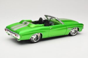 Chevrolet Chevelle SS Cabriolet Vert Maisto 1:18 31099 Métal — image 3 sur 8