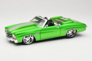 Chevrolet Chevelle SS Cabriolet Vert Maisto 1:18 31099 Métal
