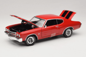 Chevrolet Chevelle SS Rouge Jack Reacher Auto World 1:18 AWSS109/06 Métal — image 2 sur 8