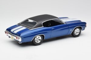 Chevrolet Chevelle SS 454 Bleu Maisto 1:18 531886 Métal — image 3 sur 8