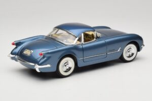 Chevrolet Corvette C1 Bleu Mira 1:18 6105 Métal — image 3 sur 8