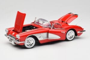 Chevrolet Corvette C1 Rouge Motormax 1:18 73100TC Métal — image 2 sur 8