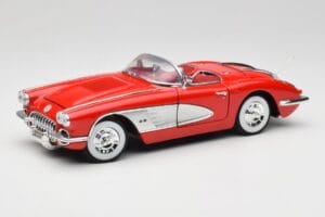 Chevrolet Corvette C1 Rouge Motormax 1:18 73100TC Métal