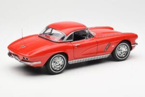 Chevrolet Corvette C1 Cabriolet Roman Rouge AUTOart 1:18 71102 Métal — image 3 sur 8