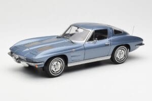 Chevrolet Corvette C2 Gris Bleu Métallique AUTOart 1:18 71182 Métal