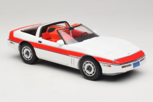 Chevrolet Corvette C4 A-Team Blanc GreenLight 1:18 13532 Métal — image 6 sur 8