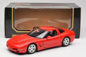 Chevrolet Corvette C5 Rouge Bburago 1:18 3066 Métal — image 8 sur 8