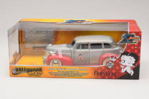 Chevrolet Master Deluxe Dark Silver Metallic Red Jada 1:24 253745012 Métal