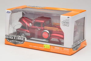 Chevrolet Pickup Bigtime Kustoms Rouge Jada 1:24 96802 Métal — image 3 sur 3