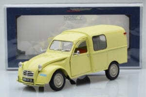 Citroen 2CV Furgonette AK350 Jaune Pastis Norev 1:18 181488 Métal — image 8 sur 8