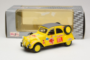 Citroen 2CV Rally Jaune Maisto 1:18 56032 Métal — image 6 sur 6