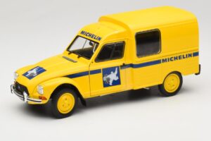 Citroen Acadiane Michelin Jaune Solido 1:18 S1800406 Métal