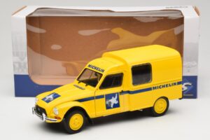 Citroen Acadiane Michelin Jaune Solido 1:18 S1800406 Métal — image 6 sur 6