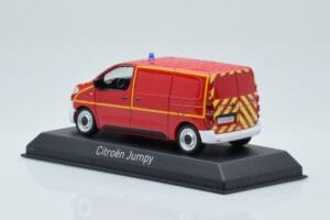 Citroen Jumpy Van Sapeurs Pompiers Rouge Norev 1:43 155822 Métal — image 3 sur 4