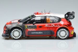 Citroen C3 WRC #10 K. Meeke / P. Nagle Rally Monte Carlo 2018 Norev 1:18 181636 Métal — image 3 sur 6