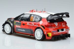 Citroen C3 WRC #10 K. Meeke / P. Nagle Rally Monte Carlo 2018 Norev 1:18 181636 Métal — image 5 sur 6
