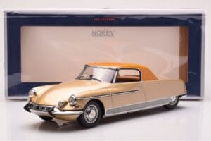 Citroen DS 19 Le Dandy Beige et Marron Norev 1:18 181741 Métal — image 6 sur 6
