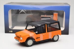 Citroen Mehari 4x2 Orange Norev 1:18 181515 Métal — image 6 sur 6