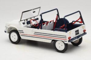 Citroen Mehari Bleu Blanc Rouge Norev 1:18 181805 Métal — image 6 sur 7