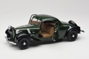 Citroen Traction Avant 11 Coupé Vert Solido 1:18 8179 Métal — image 2 sur 8