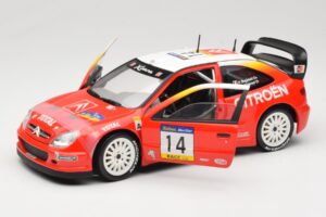 Citroen Xsara T4 WRC #14 P. Bugalski / J-P. Chiaroni WRC 2001 Solido 1:18 9021 Métal — image 2 sur 8