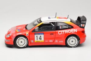 Citroen Xsara T4 WRC #14 P. Bugalski / J-P. Chiaroni WRC 2001 Solido 1:18 9021 Métal — image 4 sur 8