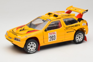 Citroen ZX Rallye Raid #203 1992 Solido 1:18 9003-N1 Métal