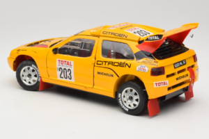 Citroen ZX Rallye Raid #203 1992 Solido 1:18 9003-N1 Métal — image 7 sur 8
