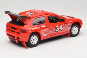 Citroen ZX Rallye #34 Rally 1992 Solido 1:18 9003 Métal — image 3 sur 8