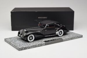 Delage D8-120 Cabriolet Noir Minichamps 1:18 107115131 Métal — image 6 sur 6