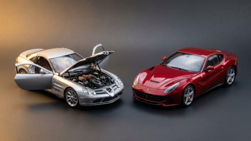 Diecast ou résine : quelle miniature pour ta vitrine ?