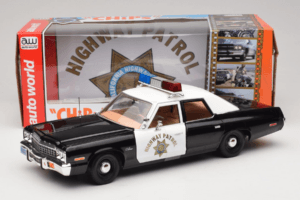 Dodge Monaco Highway Patrol CHiPS Auto World 1:18 AWSS112/06 Métal — image 8 sur 8
