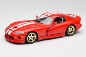 Dodge Viper GTS Rouge Bburago 1:18 3075 Métal