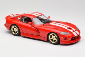 Dodge Viper GTS Rouge Bburago 1:18 3075 Métal — image 6 sur 8