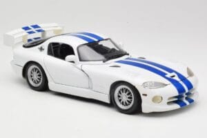 Dodge Viper GTS-R GT2 Blanc 1997 Maisto 1:18 50316 Métal — image 6 sur 8
