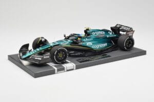 Aston Martin AMR23 #14 F. Alonso 3rd Place Saudi Arabian GP 2023 Minichamps 1:18 117230214 Métal — image 2 sur 7