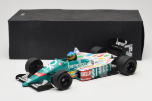 Benetton B186 #20 G. Berger F1 1986 Minichamps 1:18 80439418130 Métal — image 6 sur 6