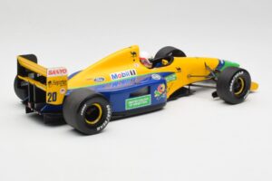 Benetton B191 #19 M. Schumacher F1 1991 Minichamps 1:18 100910119 Métal — image 2 sur 6